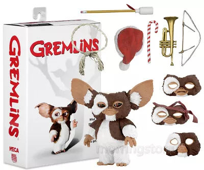 NECA Gremlins Ultimate Gizmo Christmas Hat 12cm Action Figure Model Statue Toys • $51.99