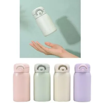 Mini Thermos Cup Small Drink Mug Travel Vacuum Flask Stainless Steel Coffee Cup♪ • £8.98
