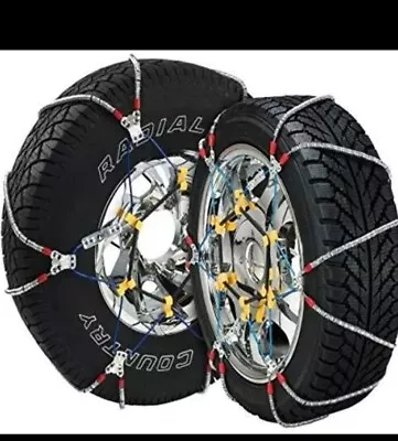Security Chain Company SZ429 Super Z6 Cable Tire Chain For Passenger Cars 2 Set • $57.99