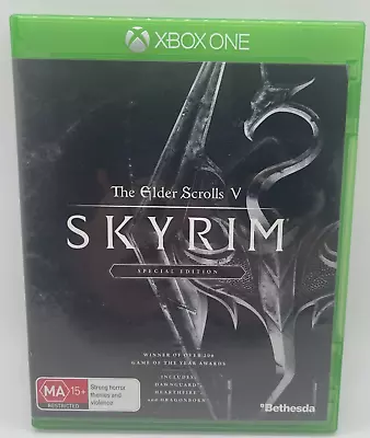 The Elder Scrolls V Skyrim Special Edition Microsoft Xbox One | ✅ FREE POSTAGE ✅ • $11.99