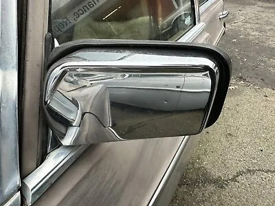 Mercedes W114 W115 W116 W123 - Manual Chrome Outside Mirror Left Driver's Side • $49.99