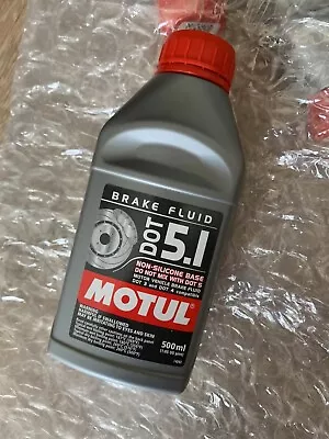 Motul DOT 5.1 - 2 Liters AM - Long Life Fully Synthetic Brake Fluid (4 X 0.5L) • $40