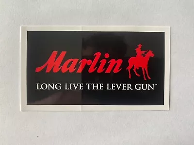 Marlin Firearms Vinyl Decal Bumper Window Safe Sticker 3 1/2 X 2 Ruger • $5.50