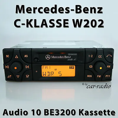 Genuine Mercedes W202 Radio Audio 10 BE3200 Becker Cassette Radio S202 C-Class • $222.30