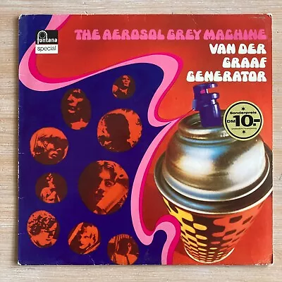 Van Der Graaf Generator ‎– The Aerosol Grey Machine Vinyl LP Fontana 6430083 VG+ • £21.99