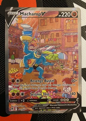 £90 • Buy Machamp V Full Alternate Art 172/189 Astral Radiance Mint Condition