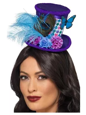 £8.99 • Buy Mad Hatter Mini Feather Hat