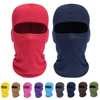 Summer Cooling Balaclava Face Mask Full Face Cover UV Protection Sun Hood Hat • $5.99