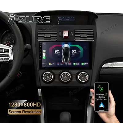 9'' Apple CarPlay Android 2+32G Car Radio GPS For Subaru Forester MK4 2013-2015 • $179.99