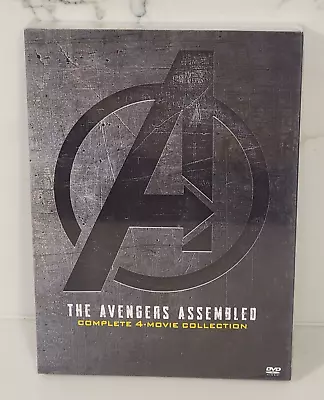 The Avengers Assembled Complete 4 Movie Collection ( DVD SET ) ~New & Sealed~ • $19.99