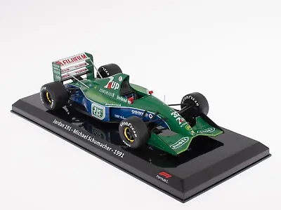 Formula 1 Jordan 191 Michael Schumacher 1991 - 1:24 Diecast F1 Model Car OR044 • $39.90