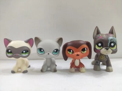 £8.39 • Buy 4pcs/lot LPS Toys Pet Shop Cat Dog #391#1116 #675 Animal Figures