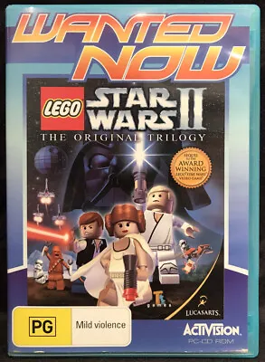 $11.95 • Buy LEGO STAR WARS II The Original Trilogy PC GAME 2009 VGC FAST FREE POST