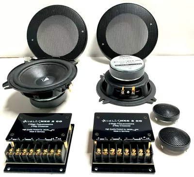 NEW Helix HXS 235/G 5.25 Inch Woofer 2 Way Component 2 Tweeter 2 Crossover  • $149.98