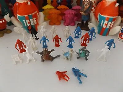 Vintage Lot Of Sci-fi 1960s MARX MPC Space Men Astronaut Figures With Aliens !!! • $29.99