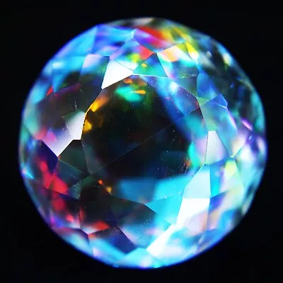 69.90 Ct Mystic Topaz Multi Color Round Shape Loose Gemstones Certified • $13.99