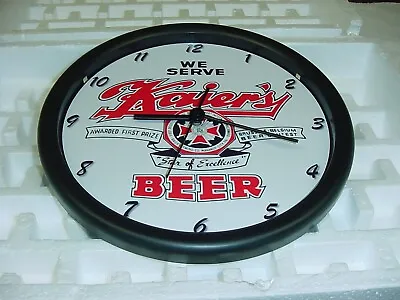 Kaier's Beer Wall Clock - • $26.95