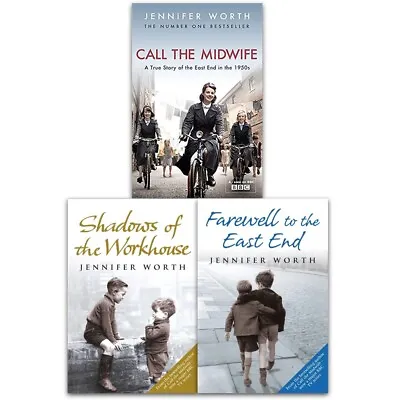 Jennifer Worth Call The Midwife Collection 3 Books Set Paperback Farewell To The • £11.99