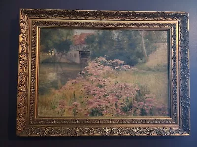 Claude Monet Oil On Canvas • $92500