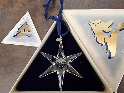 £470.28 • Buy 1993 Swarovski Christmas Snowflake / Star Ornament - Box + Certificate