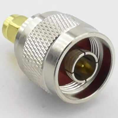 SMA Male Plug To N Type Male Plug RF Adaptor Interseries Between Series • £4.59