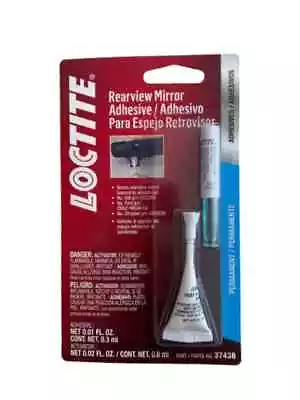 Loctite 37438 Rearview Mirror Adhesive Kit  0.3 Cc • $7.99