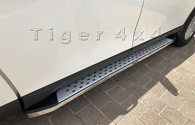 $379 • Buy (M16) Aluminium Running Boards Side Steps For SSANGYONG MUSSO SWB/LWB XLV 18-23