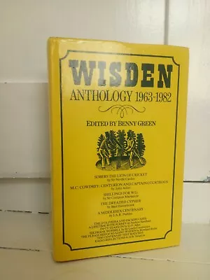 £2.99 • Buy Wisden Anthology 1963-1982