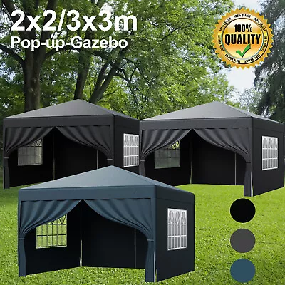 2x2/2x3m Gazebo Garden Marquee Pop Up Awning Beach Party Camping Tent Canopy New • £57.99