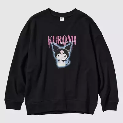 NEW Uniqlo Sanrio: Kuromi & My Melody Sweatshirt (Long Sleeve) M Size Black • $41