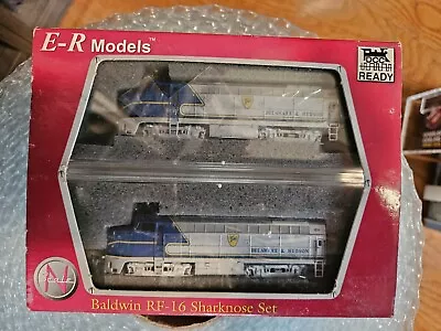 E-r Models N Scale Delaware & Hudson Railway Baldwin Shark Nose Locomotive Set  • $56