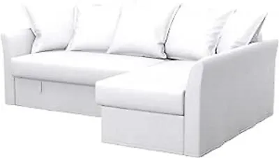 IKEA HOLMSUND Cover For Corner Sofa-Bed - Ransta White: 403.017.32 • £149.99