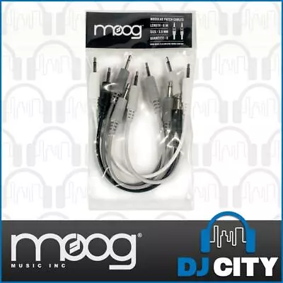 $30 • Buy Moog Modular 6-Inch Patch Cables For Synthesizers - 5 Pack