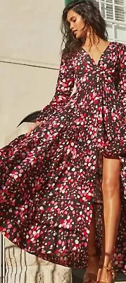 BNWT Mister Zimi Marley Long Sleeve Maxi Dress In Posey Print Size 6 • $125