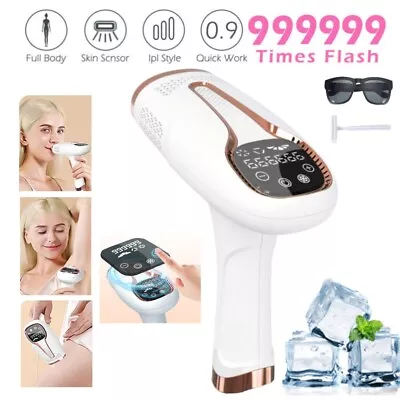 $51.28 • Buy IPL Hair Removal Laser Permanent Body Epilator Painless Device 999,999 Flashes