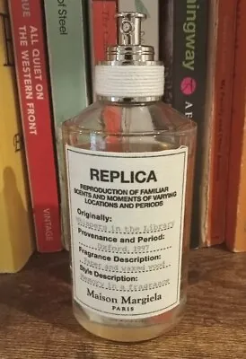 MAISON MARGIELA REPLICA WHISPERS IN THE LIBRARY EDT  | 10ml 🌟Discontinued🌟 • £19