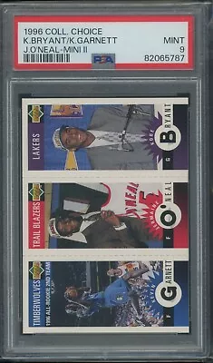 Kobe Bryant PSA 9 1996 Upper Deck Collector's Choice Mini Rookie RC HOF Mamba • $35