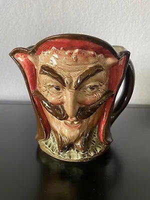 Royal Doulton D5757 Mephistopheles Large Character Jug With Verse! • $700