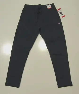 NWT Mens CHAMPION Blue Tapered Leg Sweatpants Pants Size Medium • $21.95