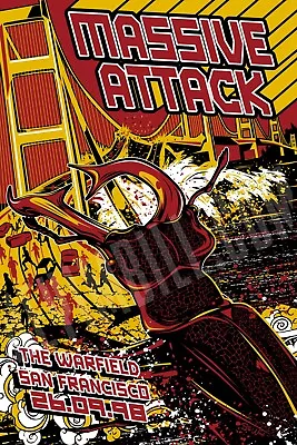 £24.18 • Buy  Massive Attack - Invasion  13x19 Poster Print