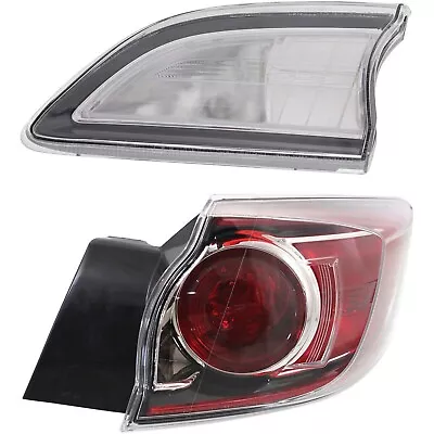 New Set Of 2 Fits MAZDA 3 2010-2013 Right & Left Side Inner TAIL LAMP Assembly • $209.90