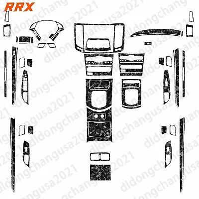 58Pcs Forged Carbon Fiber Kits Full Interior Trim For Infiniti G37 Sedan 2007-13 • $249.99