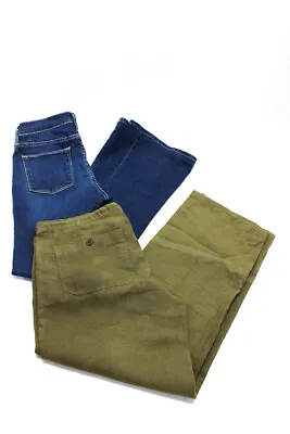 Frame Denim Vince Womens Flared Jeans Casual Pants Blue Green Size 31 M Lot 2 • $40.81