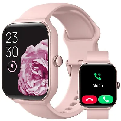 Smart Watch For Women 1.95'' Waterproof Smartwatch Bluetooth IPhone Samsung • $27