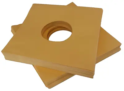 200 - 78 RPM 10  Gold Paper Record Sleeves Acid Free 28# Gold Kraft Paper FREE S • $85