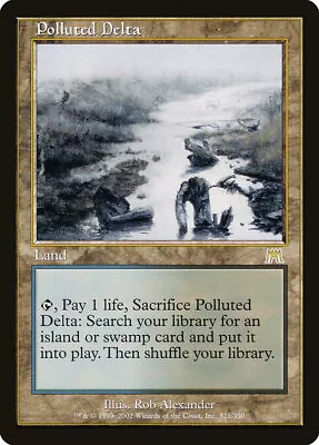 MTG Polluted Delta - 321 - Onslaught​ - Lightly Played • $74.04