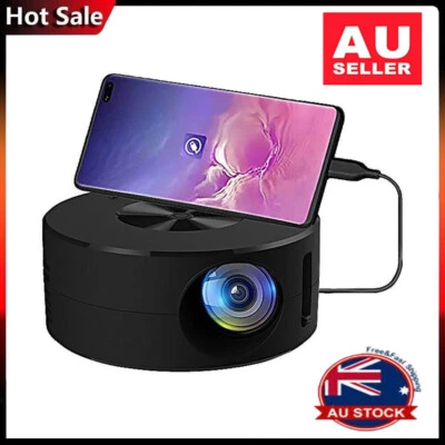 $41.96 • Buy Mini Mobile Projector LED HD Home Cinema Portable Home Theater LCD Projector XD