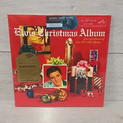 NEW - Elvis' Christmas Album - 12  Vinyl + Inserts - Speakers Corner - LOC-1035 • $101.05