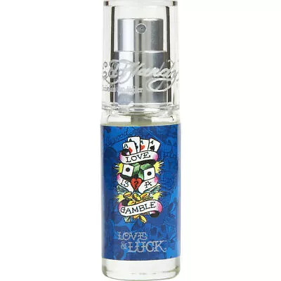 ED HARDY LOVE & LUCK By Christian Audigier (MEN) - EDT SPRAY 0.25 OZ MINI (UNBO • $20.20