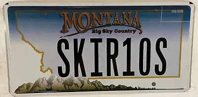 Vanity SKI ROSSIGNOL R10s License Plate Snow Radical Skiing Nordic Alpine Skier • $69.99